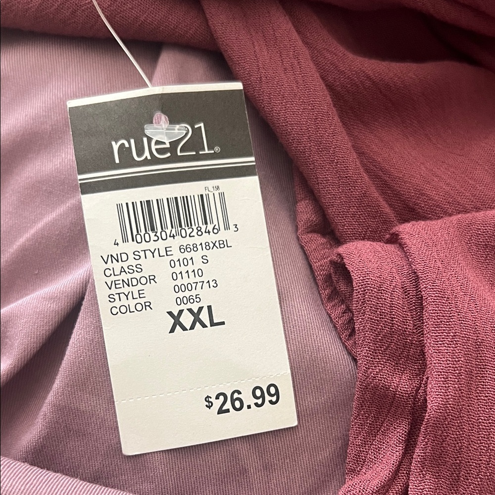 Rue21 Mauve Off-Shoulder Maxi Dress - Picture 4 of 5